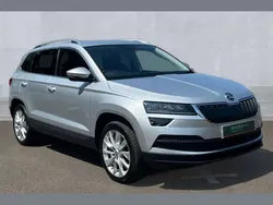 Brilliant silver Used 2020 Skoda Karoq SE SUV | £14,995 (Good price)