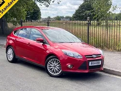 Red Used 2014 Ford Focus Zetec Hatchback | £4,195 (Good price)