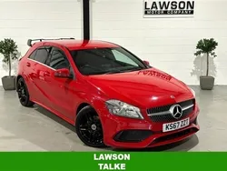 Red Used 2017 Mercedes A200 AMG line Hatchback | £12,490 (Fair price)