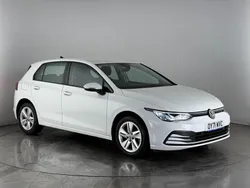 White Used 2021 VW Golf VIII S Hatchback | £14,650 (Good price)