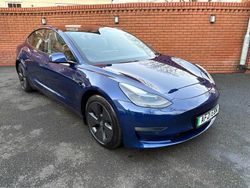 Blue Used 2021 Tesla Model 3 Long Range AWD Sedan | £15,495 (Fair price)
