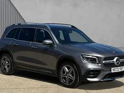 Mountain grey metallic Used 2022 Mercedes GLB200 AMG Line Premium Plus SUV | £27,384 (Fair price)