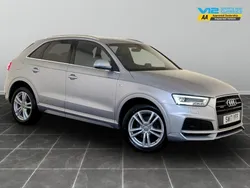 Silver Used 2017 Audi Q3 S-Line SUV | £13,195 (Fair price)