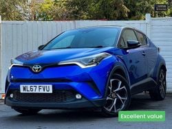 Blue Used 2017 Toyota C-HR SUV | £9,995 (Fair price)
