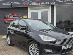 Black Used 2016 Ford C-MAX Titanium MPV | £5,495 (Fair price)