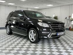 Black Used 2013 Mercedes ML350 AMG SUV | £10,991 (Fair price)