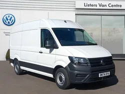 White New 2025 VW Crafter Van | £30,499 (Fair price)