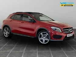 Red Used 2015 Mercedes GLA250 AMG line SUV | £10,995 (Good price)