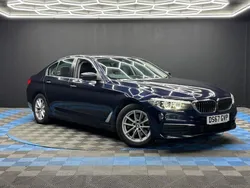 Blue Used 2018 BMW 520 Sedan | £8,990 (Fair price)