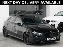 Black Used 2024 Mercedes A180 AMG line Hatchback | £27,000 (A bit pricey)