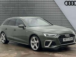 Green Used 2023 Audi A4 S-Line Estate | £29,950 (A bit pricey)