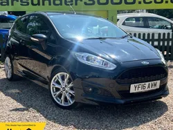 Black Used 2016 Ford Fiesta Zetec Hatchback | £5,950 (Fair price)