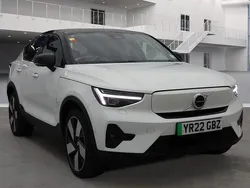 White Used 2022 Volvo C40 Ultimate SUV | £24,999 (Fair price)