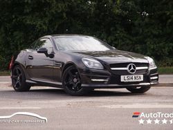Black Used 2014 Mercedes SLK250 AMG Cabriolet | £10,499 (Fair price)