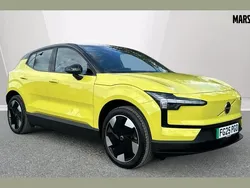 Metallic moss yellow Used 2024 Volvo EX30 Plus SUV | £27,980 (Good price)