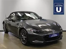 Metallic polymetal grey Used 2019 Mazda MX5 Inclusive Cabriolet | £15,450 (Fair price)