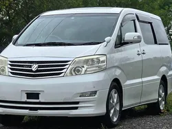 White Used 2008 Toyota Alphard MPV | £9,999 (A bit pricey)