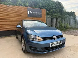 Blue Used 2013 VW Golf VII SE Hatchback | £4,750 (Fair price)