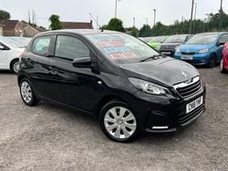Black Used 2018 Peugeot 108 Active Hatchback | £5,695 (Fair price)