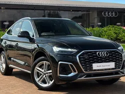 Black Used 2023 Audi Q5 Sportback S-Line SUV | £35,490 (Super price)