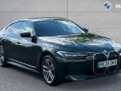 Sanremo green metallic Used 2025 BMW i4 Sport Line Sedan | £37,138 (Good price)