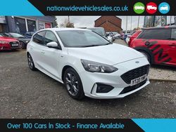 White Used 2020 Ford Focus ST-Line Hatchback | £9,962 (Fair price)