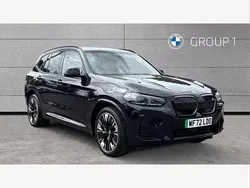 Black Used 2023 BMW iX3 M Sport SUV | £33,990 (Fair price)