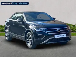 Black New 2025 VW T-Roc Style SUV | £36,999