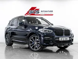 Black Used 2021 BMW X3 M Sport SUV | £28,495 (Fair price)