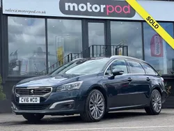 Blue Used 2016 Peugeot 508 GT Estate | £9,190 (Fair price)