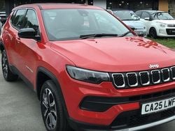 Red Used 2024 Jeep Compass Altitude SUV | £25,495 (Fair price)