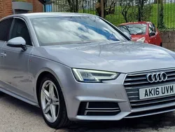 Silver Used 2016 Audi A4 S-Line Sedan | £10,725 (Fair price)