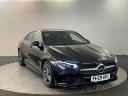 Black Used 2020 Mercedes CLA180 AMG line Sedan | £19,370 (Fair price)