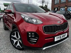 Red Used 2016 Kia Sportage GT-Line SUV | £8,950 (Fair price)