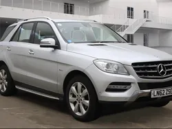 Silver Used 2012 Mercedes ML250 Edition SUV | £8,495 (Fair price)