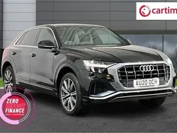 Black Used 2020 Audi Q8 S-Line SUV | £36,365 (Expensive)