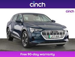 Blue Used 2021 Audi e-tron Sport SUV | £19,349 (Fair price)