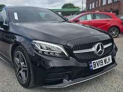 Black Used 2019 Mercedes C220 AMG line Coupe | £15,350 (Good price)