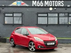Red Used 2018 Peugeot 208 GT-line Hatchback | £7,495 (Fair price)