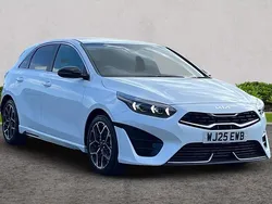 White Used 2025 Kia Ceed GT-Line Hatchback | £21,705 (A bit pricey)