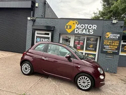 Red Used 2018 Fiat 500 Lounge Hatchback | £5,895 (Fair price)