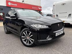 Black Used 2020 Jaguar F-Pace Chequered Flag SUV | £21,495 (Good price)
