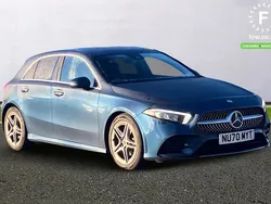 Blue Used 2020 Mercedes A200 Executive Hatchback | £18,799 (Fair price)