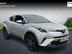 Silver Used 2018 Toyota C-HR SUV | £17,348 (Fair price)