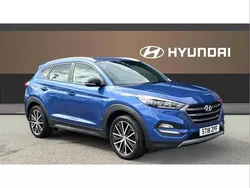 Blue Used 2018 Hyundai Tucson GO! SUV | £13,498 (Fair price)