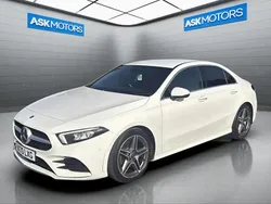 White Used 2020 Mercedes A200 AMG line Sedan | £18,499 (Fair price)