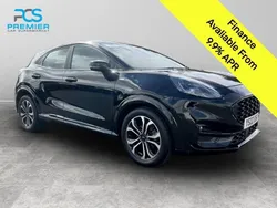 Black Used 2022 Ford Puma ST-Line Hatchback | £12,495 (Fair price)