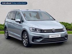 Silver New 2025 VW Touran R-line MPV | £34,872