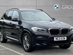 Black Used 2021 BMW X3 M Sport SUV | £28,950 (Good price)