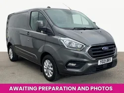 Grey Used 2021 Ford Transit Custom Limited Van | £12,994 (Super price)